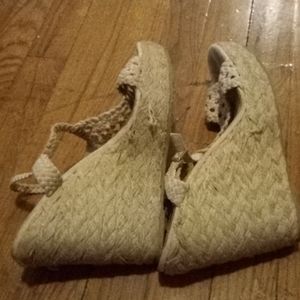 Rope braided wedges